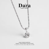 DARA S925 Silver Necklace FYL-04061101q