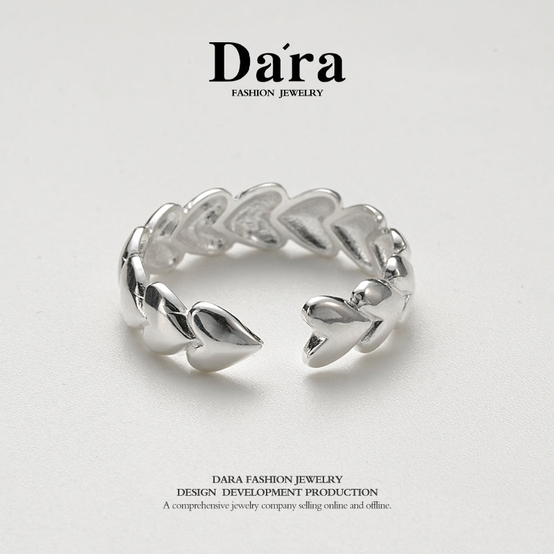 DARA S925 silver ring FYJ-00921100