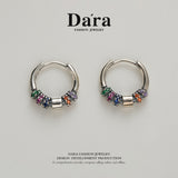DARA S925 silver earrings FYE-01372610