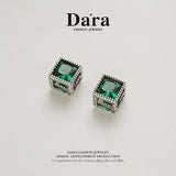 DARA S925 silver earrings FYE-06482606