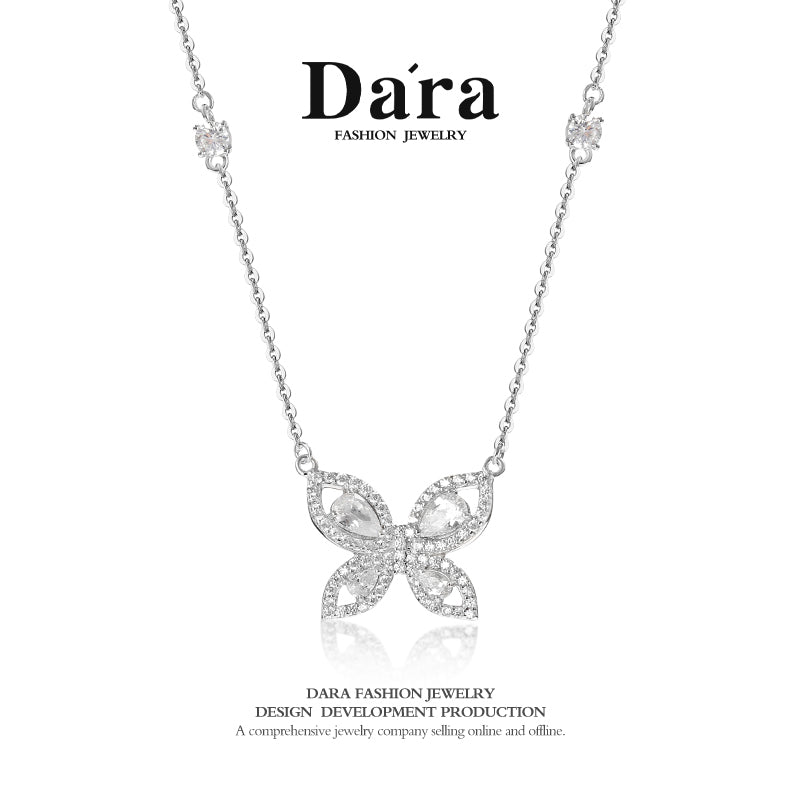 DARA Silver-white necklace YX2770001