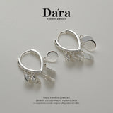 DARA S925 silver earrings FYE-05101100