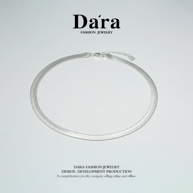 DARA 925 silver necklace, weighing approximately 21.15g, FYL-02451100