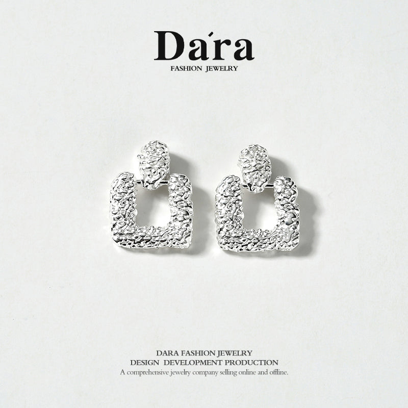 DARA 925 silver fashion design earrings earrings about 4.61g FYE-00591100