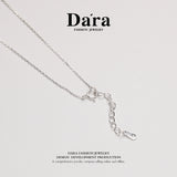 Dara Small Round Bead S925 Silver Necklace For Women FYL-08911100