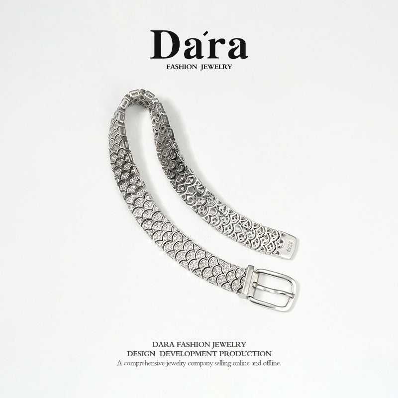 DARA S925 Silver Bracelet FYS-0027101