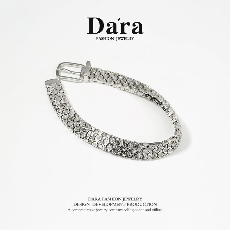 DARA S925 Silver Bracelet FYS-0027101