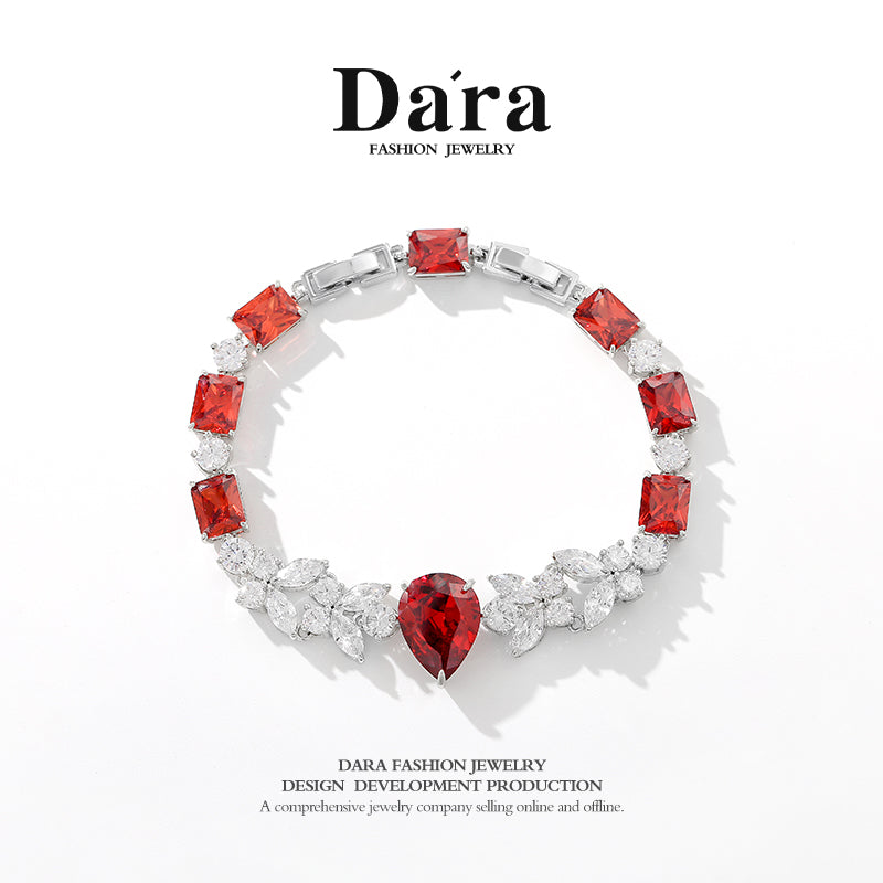 DARA Zirconia Alloy Garnet Bracelet S1559001
