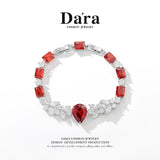 DARA Zirconia Alloy Garnet Bracelet S1559001