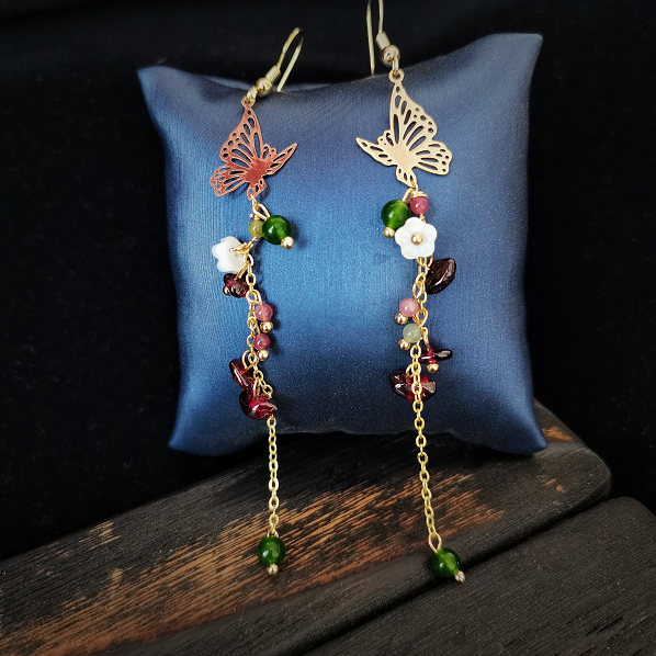 DARA Tourmaline Butterfly Earrings R869001