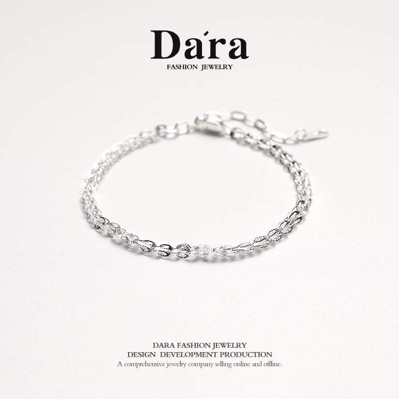 DARA 925 Silver Personalized Fashion Bracelet FYS-00891100