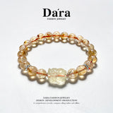 DARA Yellow Tower Crystal PI Xiu Bracelet RS3672001