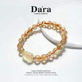 DARA Yellow Tower Crystal PI Xiu Bracelet RS3672001