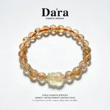 DARA Yellow Tower Crystal PI Xiu Bracelet RS3672001