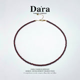 DARA Garnet Necklace (Alloy Chain) X5453001