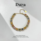 DARA Blue Sapphire Bracelet (GRC Certificate) TYS367001D
