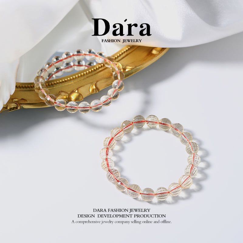 DARA faceted topaz 10-10.5mm bracelet Red Book recommendation RS4100001