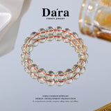 DARA Topaz 9-10mm Elastic Rope Bracelet, Recommended by Red Book Influencers, RS4103001