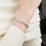 DARA S925 Silver Opal Bracelet TYS025001
