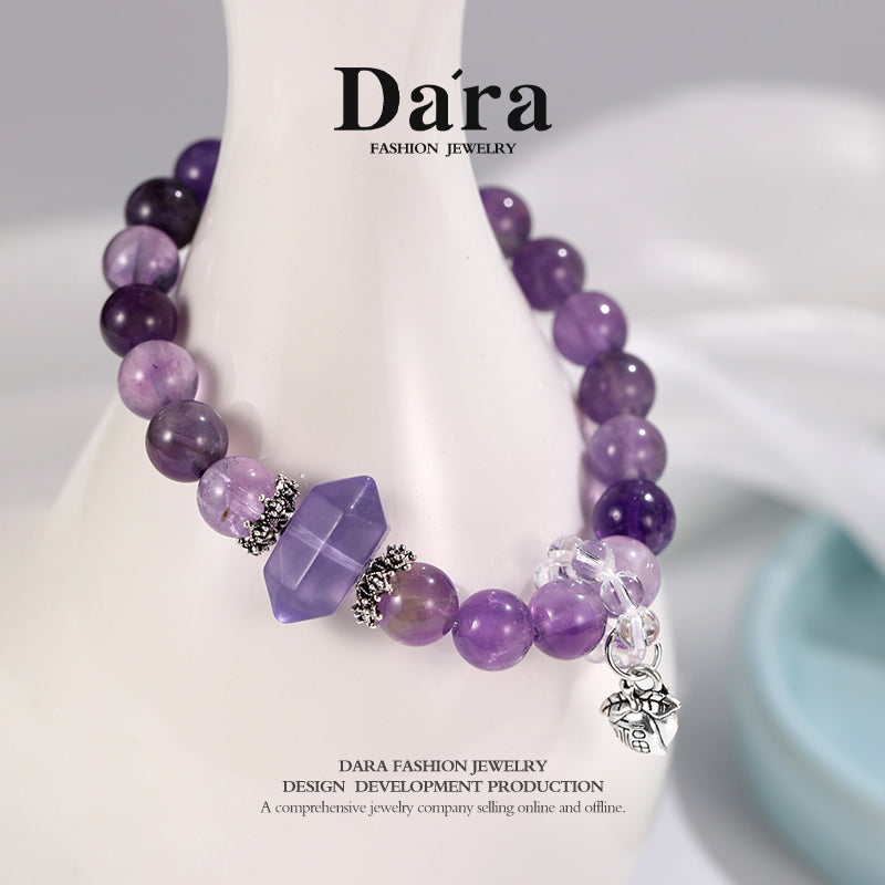 DARA Amethyst "Fu" Peach Bracelet RS4246001