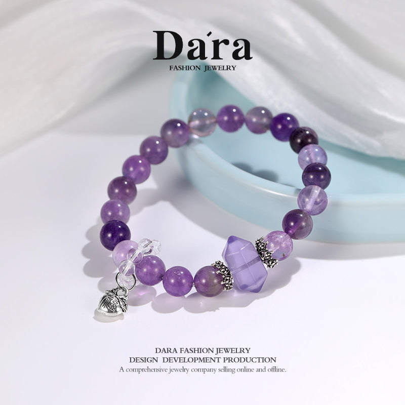 DARA Amethyst "Fu" Peach Bracelet RS4246001