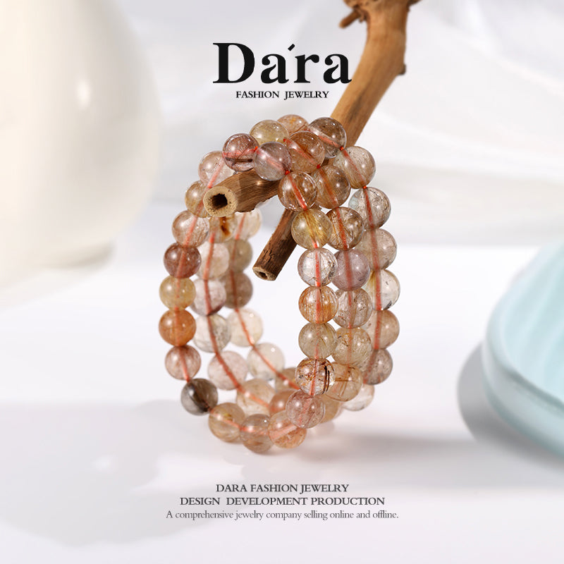 DARA Natural 11-12mm Hair Crystal Bracelet RS4264001