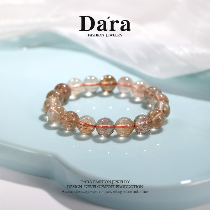 DARA Natural 11-12mm Hair Crystal Bracelet RS4264001