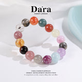 DARA Natural Multi-colored Crystal Bracelet RS4243001