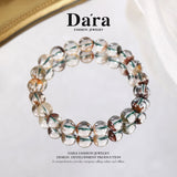 DARA Natural 9-10mm Four Seasons Ghost Crystal Bracelet RS4258001