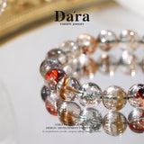DARA Natural 11-12mm Four Seasons Ghost Crystal Bracelet RS4258003