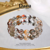 DARA Natural 11-12mm Four Seasons Ghost Crystal Bracelet RS4258003