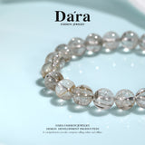DARA Natural 9-10mm Silver Hair Crystal Bracelet RS4277003