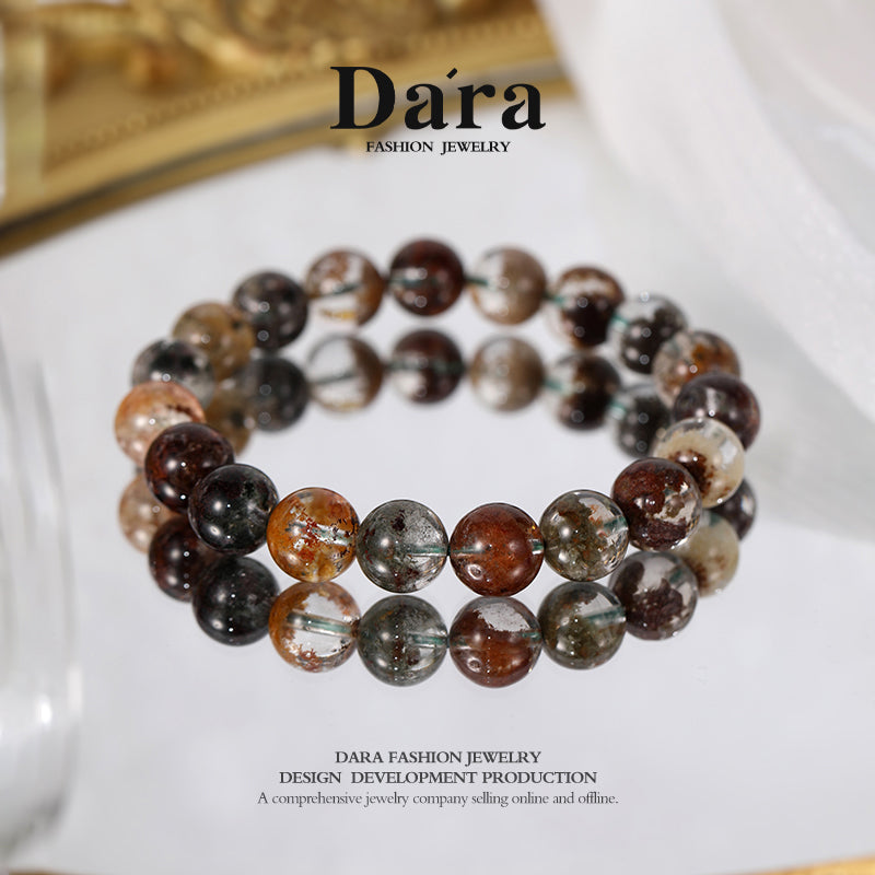 DARA Natural 10-11mm Four Seasons Ghost Crystal Bracelet RS4258002