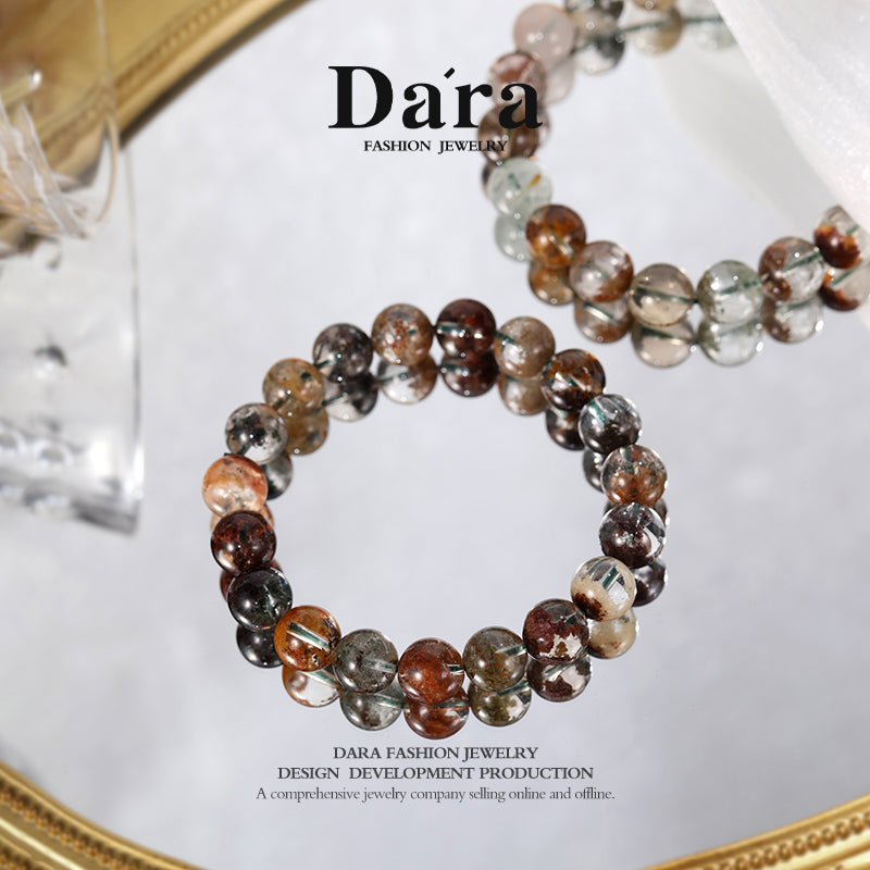 DARA Natural 10-11mm Four Seasons Ghost Crystal Bracelet RS4258002