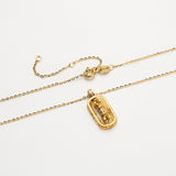 DARA 18K Gold Diamond Necklace KX1633001