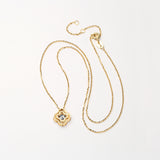 DARA 18K Gold Diamond Necklace KX1623001