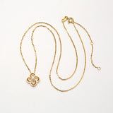 DARA 18K Gold Diamond Necklace KX1622001