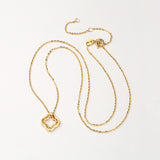 DARA 18K Gold Diamond Necklace KX1621001