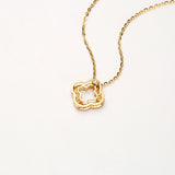 DARA 18K Gold Diamond Necklace KX1621001